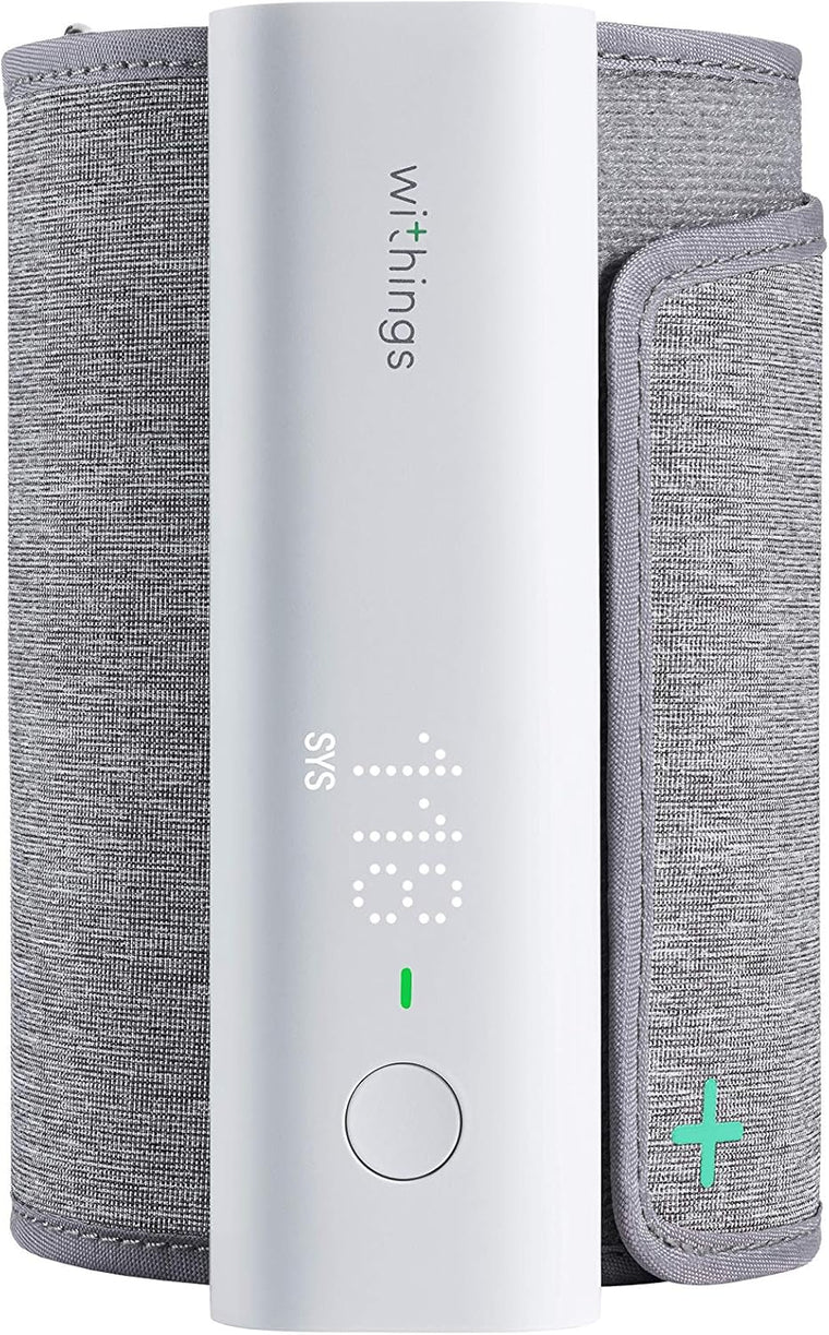 Withings BPM Connect Wi-Fi Smart Blood Pressure Monitor in Grey, with iOS and Android App Connectivity, FSA/HSA Eligible