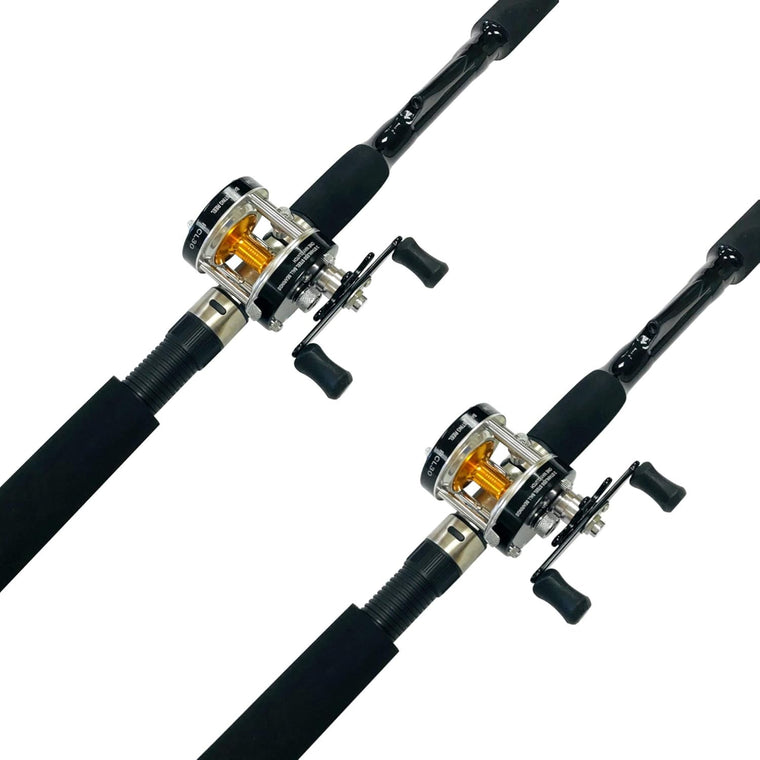 EatMyTackle Sabiki Fishing Combo with Rod and Baitcaster Reel